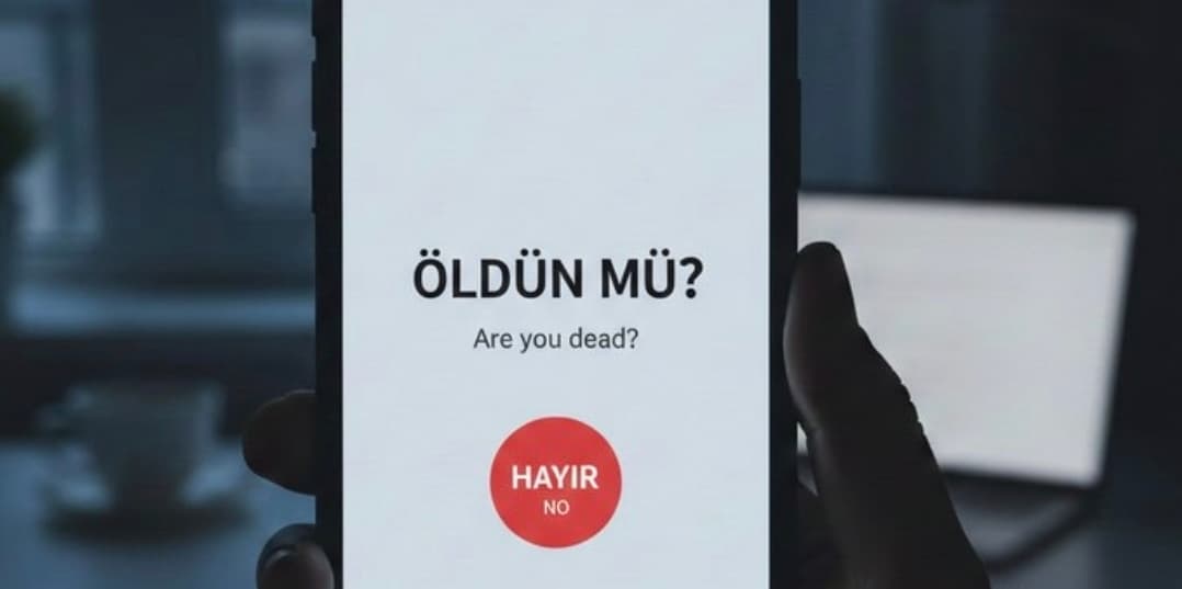 Yalnızlar İçin Yeni Uygulama: Öldün Mü?