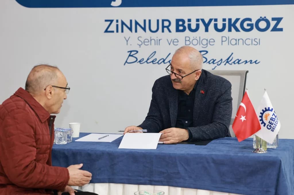 Başkan Büyükgöz Gebze'de halkla buluştu