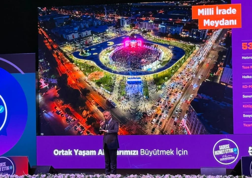 Büyükakın: Vizyonumuz Milli İrade Meydanı