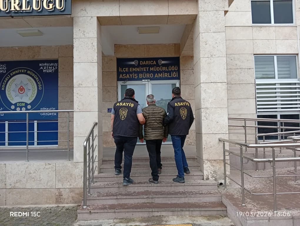Darıca'da 12 Suçtan Aranan Şahıs Yakalandı