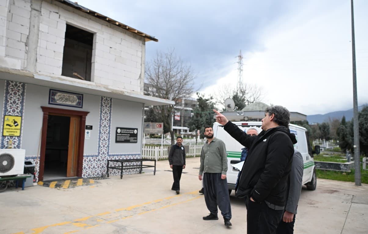 Başkan Kocaman'dan Cenaze Hizmetleri İncelemesi!