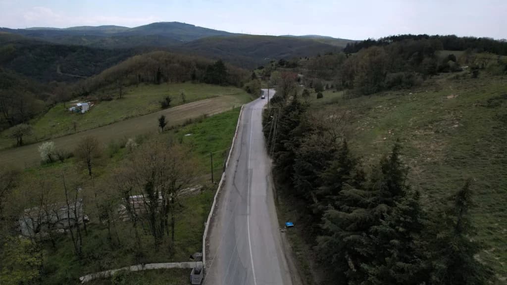 Gebze köylerinde yol seferberliği