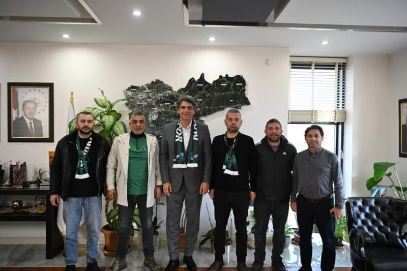 Hodri Meydan'dan Başkan Kocaman'a Ziyaret!