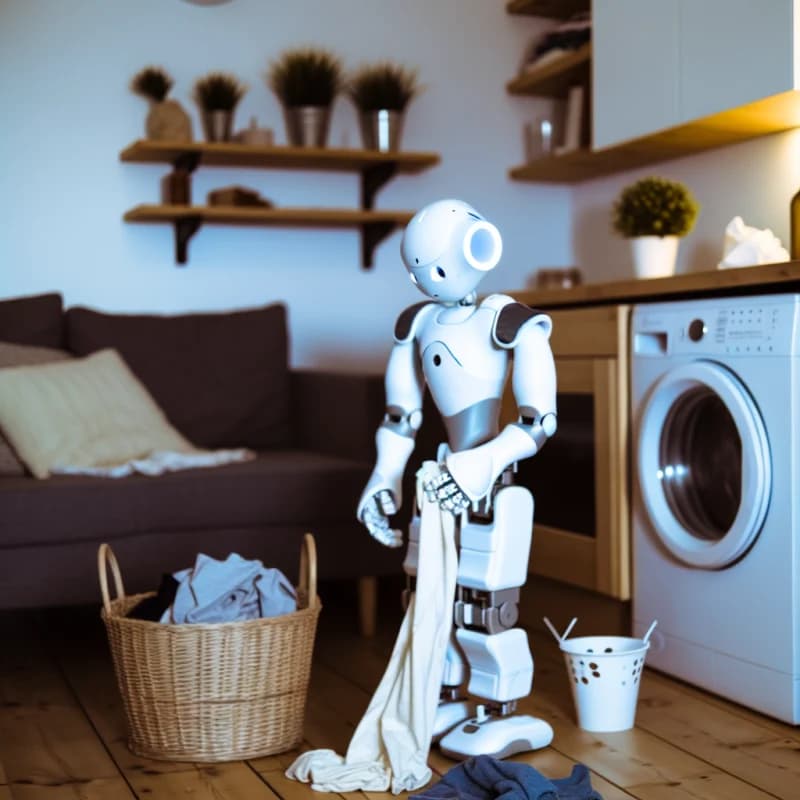 Çamaşır Katlayan, Evi Toplayan ve Zamanla Öğrenen İnsansı Robot: NEO