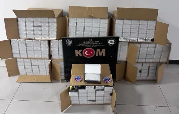 Kocaeli'de Kaçak Tütün Operasyonu: 120 Bin Makaron Ele Geçirildi!