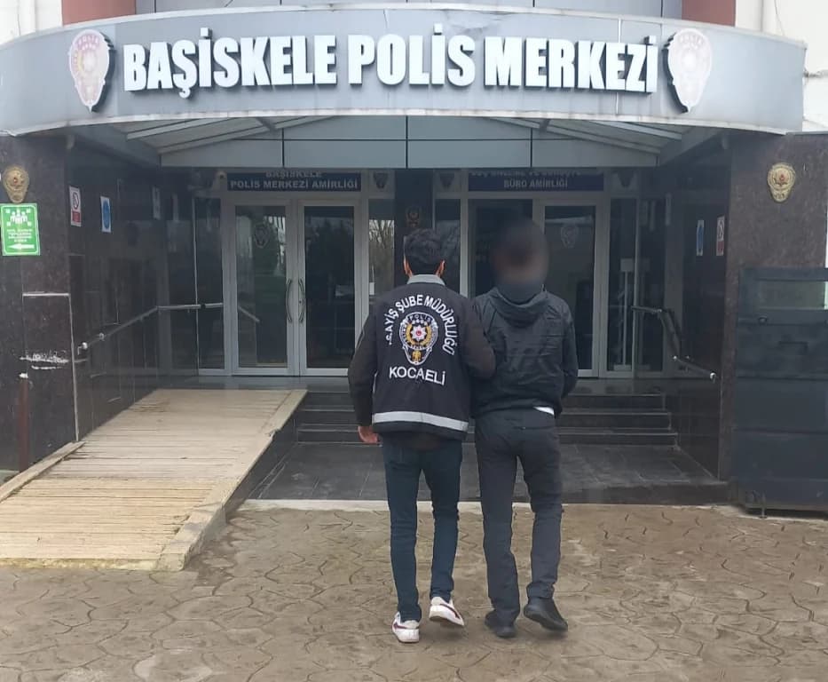 Başiskele'de silahlı yağma hükümlüsü yakalandı!