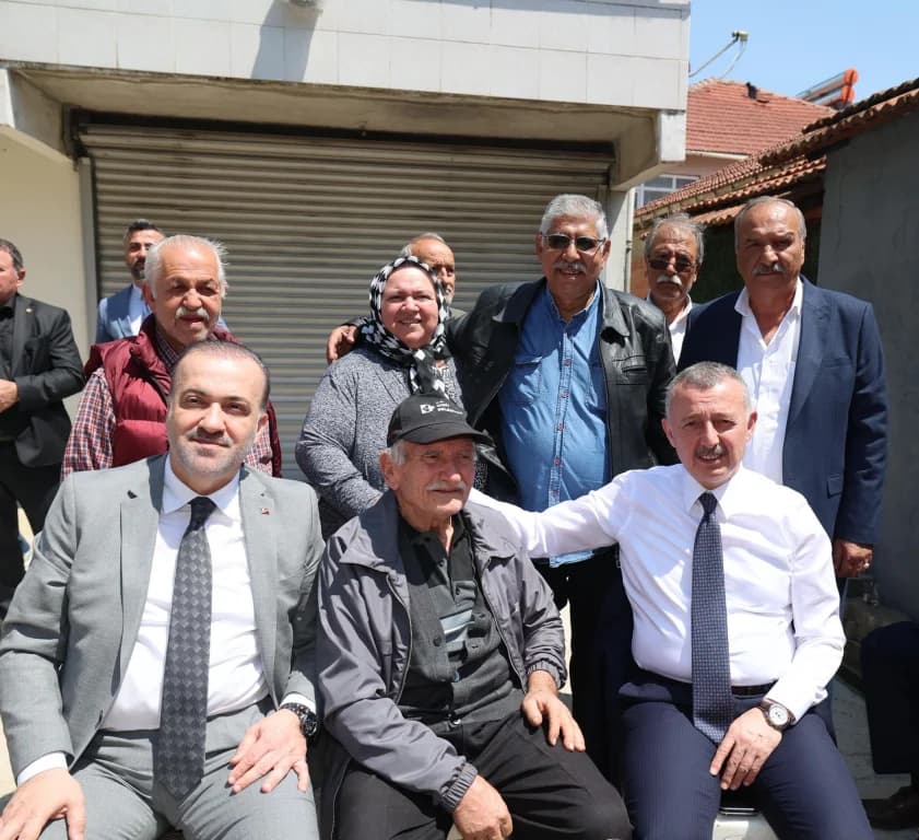 İzmit köylerinde Büyükakın'a sıcak karşılama