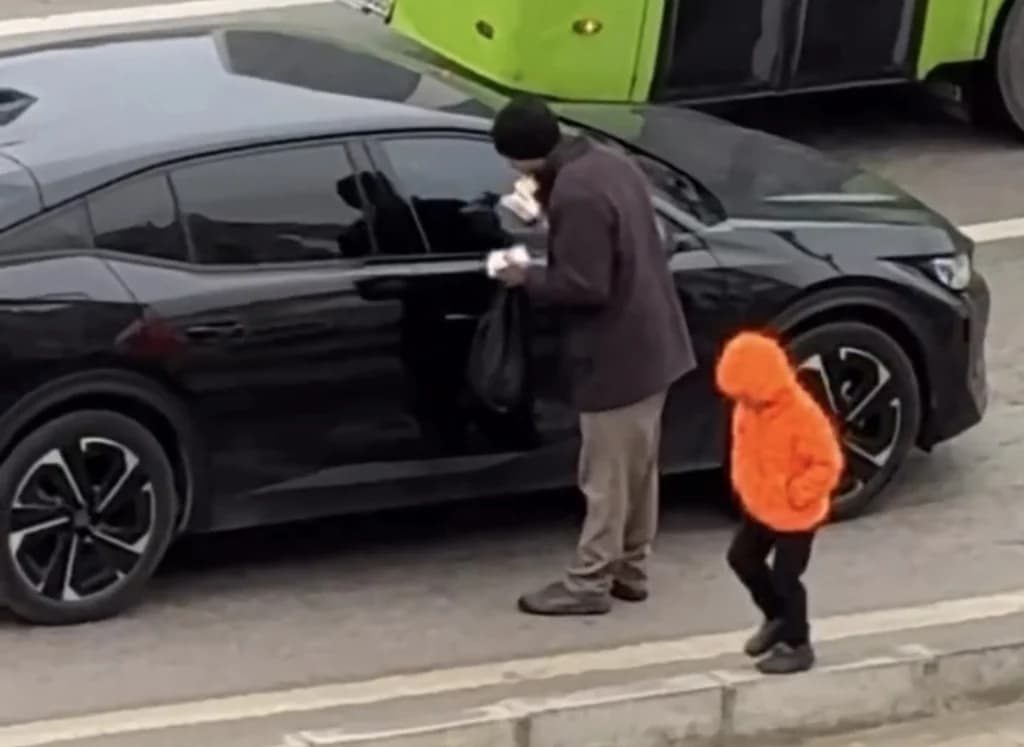 İzmit'te Bayram Sabahı Yürek Burkan Görüntü!