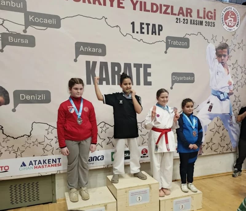 Kartepe'de Minik Karatecilerden Büyük Başarı!