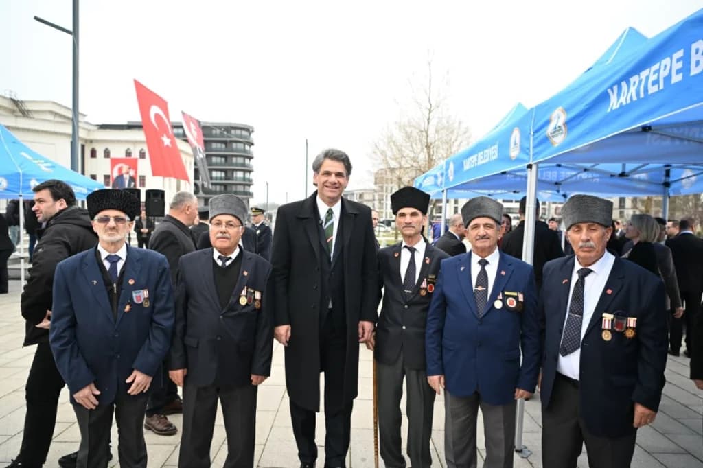 Kartepe'de Çanakkale Zaferi coşkuyla anıldı