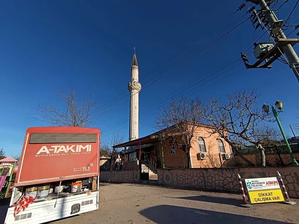 Kocaeli'de kırsal camilere kapsamlı bakım