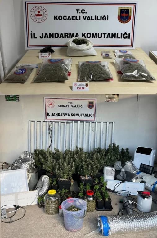 Kocaeli'de uyuşturucu operasyonu: 3 tutuklama!