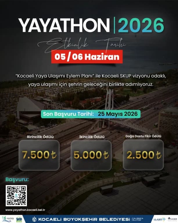 Kocaeli'de 'Yayathon' ile yaya çözümleri