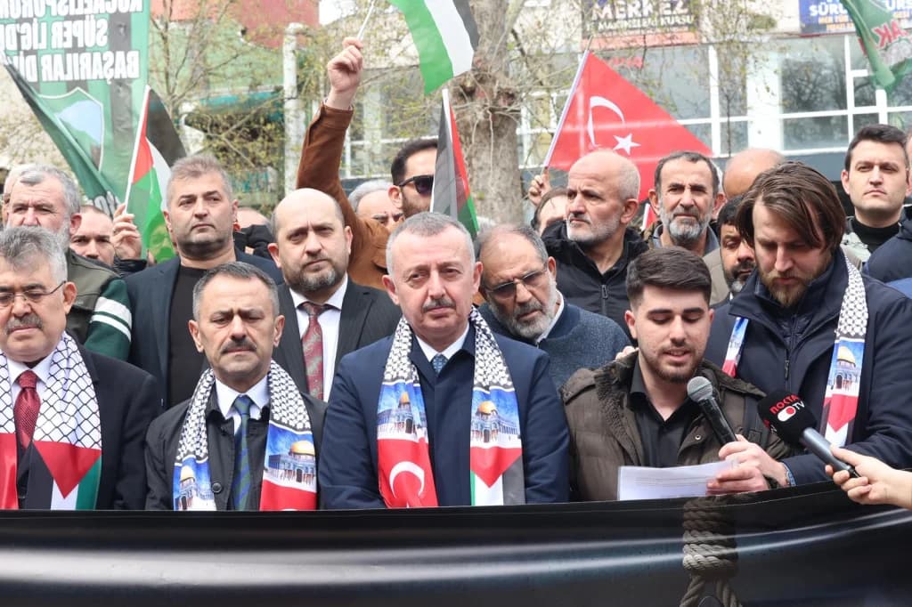 Kocaeli'den Filistin'e destek açıklaması