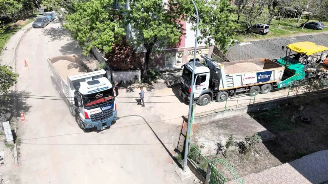 Körfez’de 22 kilometrelik üstyapı çalışması