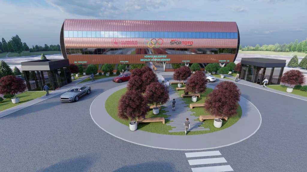 Körfez'e yeni spor kompleksi geliyor