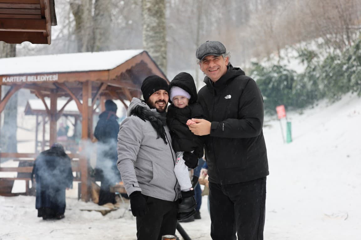 Kartepe'de Mesire Alanı Kışın da Ziyaretçilerin Gözdesi!