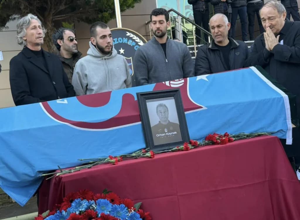 Orhan Kaynak İçin Trabzon'da Veda Töreni