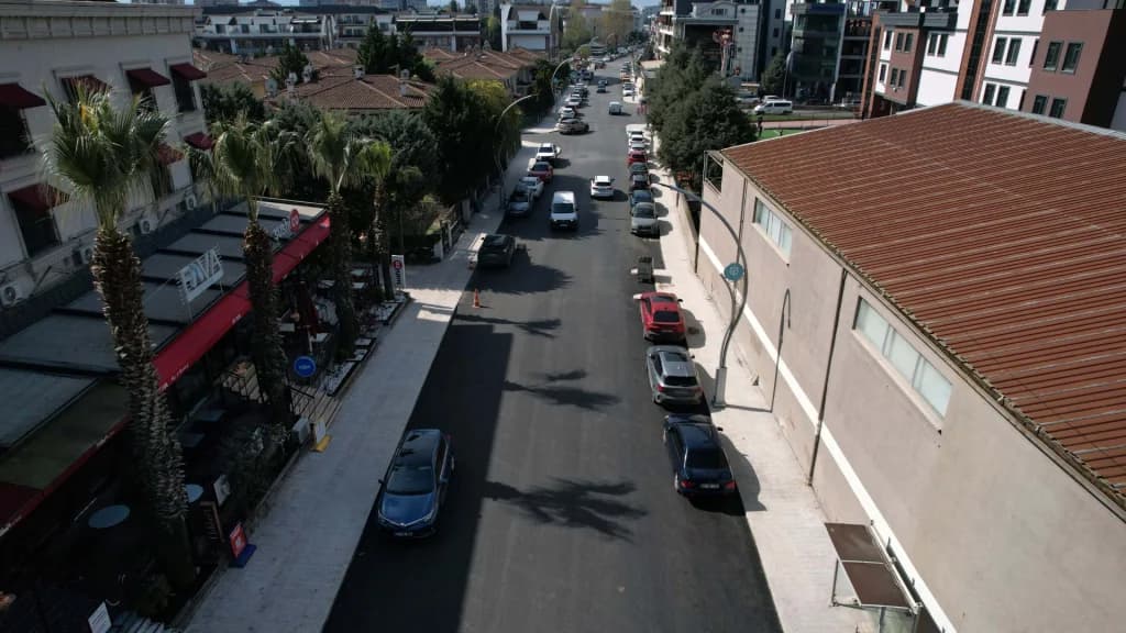 Şehit Ergün Köncü Caddesi yenilendi