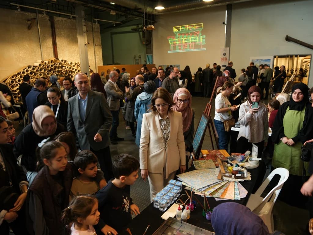 SEKA Kâğıt Müzesi'nde Türk Bayrağı coşkusu