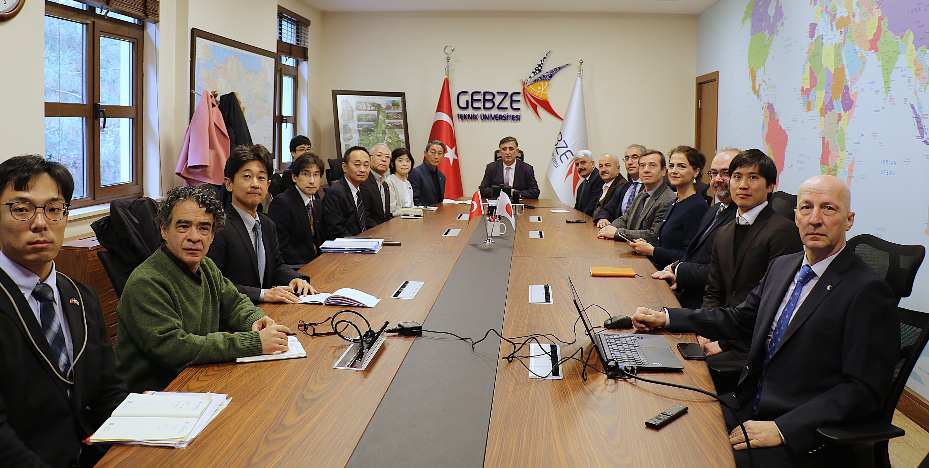Japon Heyeti Gebze'de MARTEST'i İnceledi!