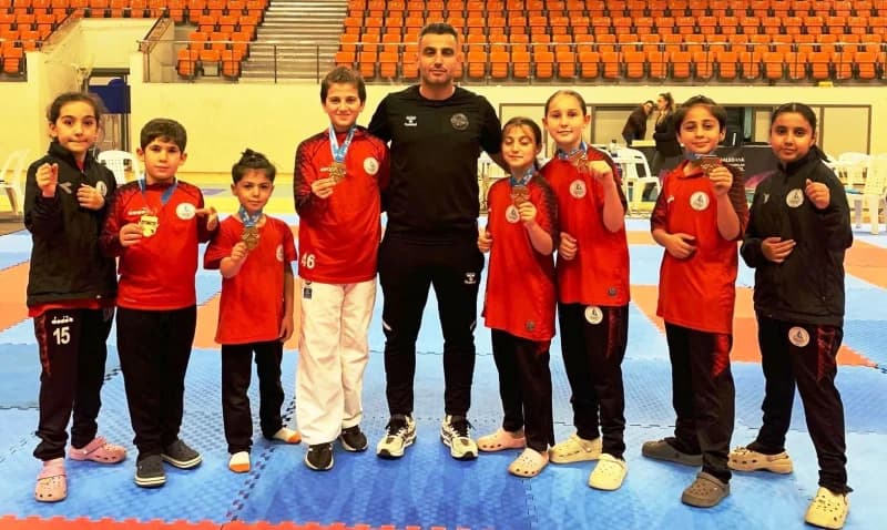 Körfezli karateciler Darıca'da tatamiye damga vurdu!