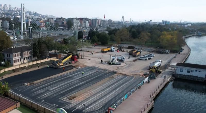 Başiskele'de Otopark Çalışmaları Tamamlanıyor!