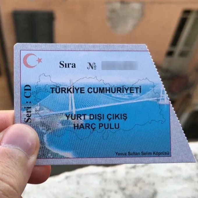 Yurt Dışı Çıkış Harcı 1.190 TL Oldu!