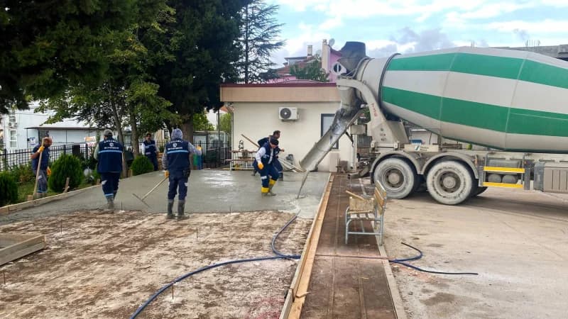 Kocaeli'de Huzurevine Bocce Sahası!