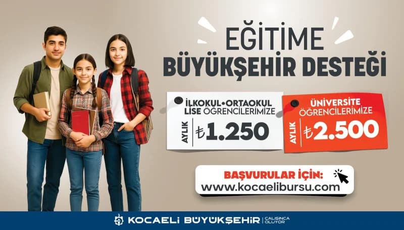 Kocaeli'de Eğitim Desteği Sonuçları Açıklanıyor!