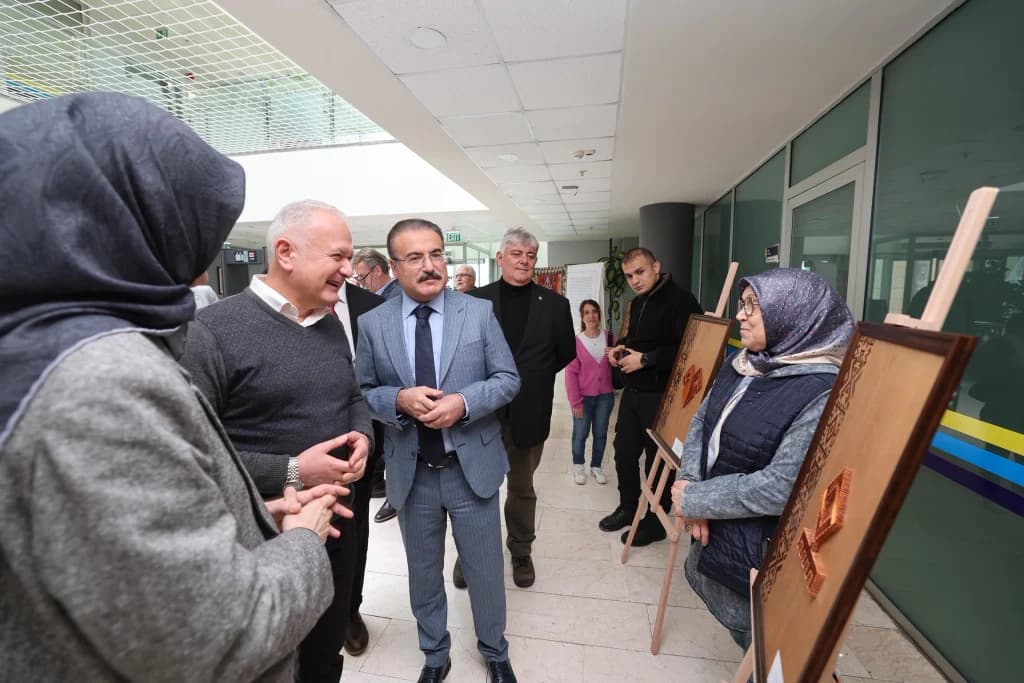 Filografi sergisi sanatseverlerle buluştu