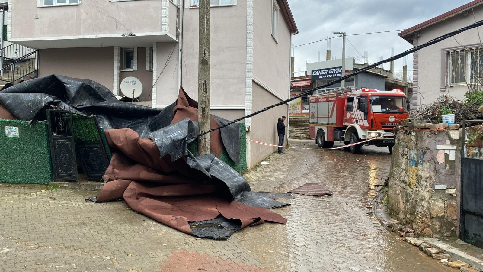 Kocaeli'de Fırtına Mağdurlarına Destek!
