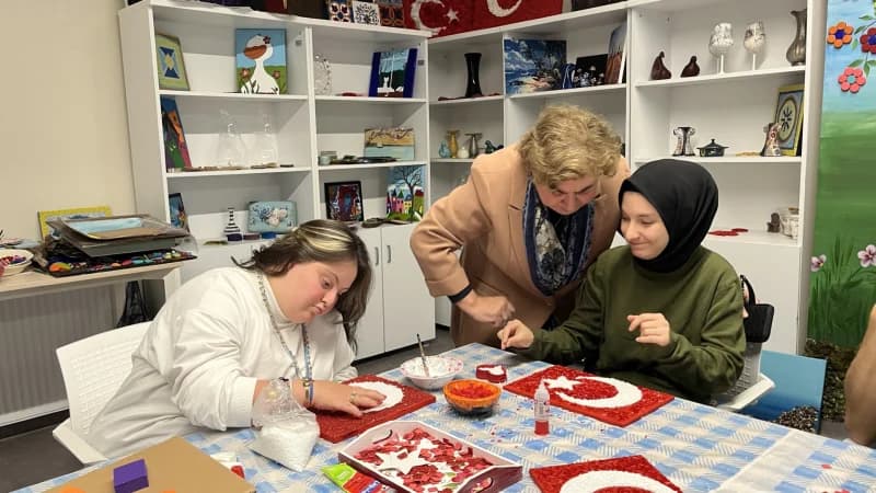 Gonca'da özel bireylere ücretsiz hizmet!