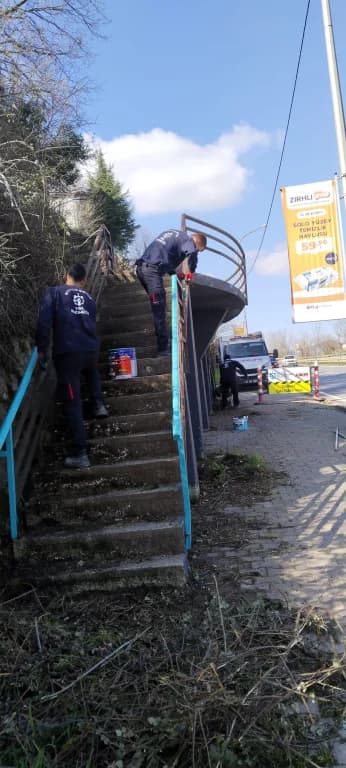 Kocaeli'de Büyükşehir'den kent estetiğine dokunuş