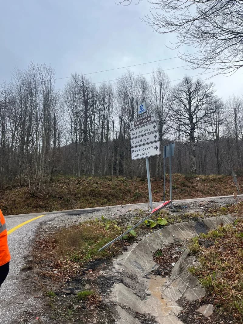 Kartepe zirve yolu Büyükşehir'in kontrolünde!