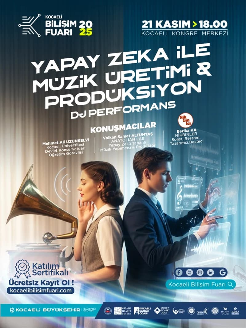 Kocaeli Bilişim Fuarı'nda Nikbinler ve Anatolian Lab!