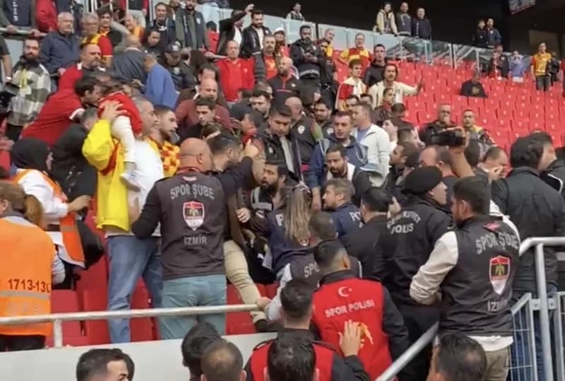 Göztepe Maçı Sonrası Tribünlerde Gerginlik!