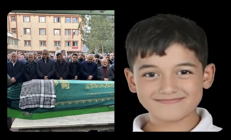 Gebze'de Miraç Efe'ye Hüzünlü Veda!