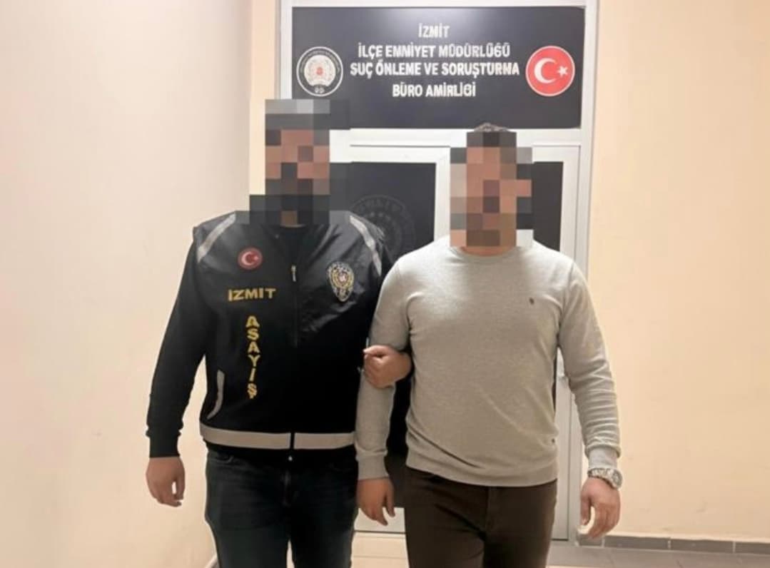 İzmit'te Aranan Şahıs Yakalandı!