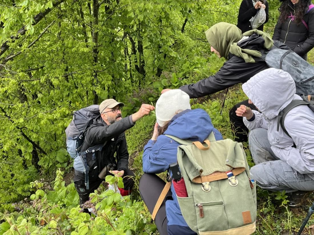 Doğaseverler 10 kilometrelik parkurda buluştu