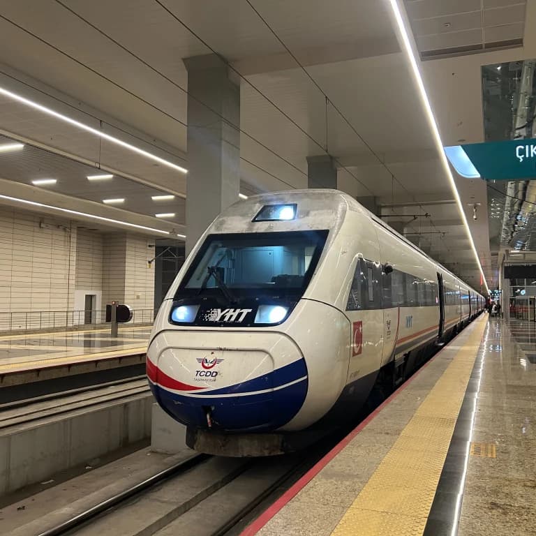Halkalı-Kapıkule Hızlı Tren Hattında İlk Test Sürüşü