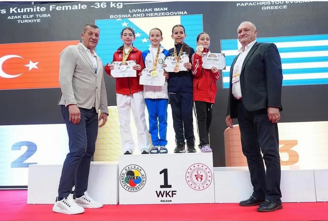 Hiranur Yıldırım’dan Balkan Şampiyonası’nda bronz madalya