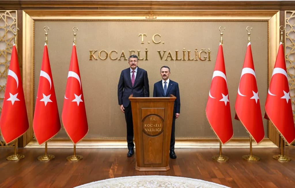 İçişleri Bakan Yardımcısı Ali Çelik Kocaeli Valiliği'ni Ziyaret Etti