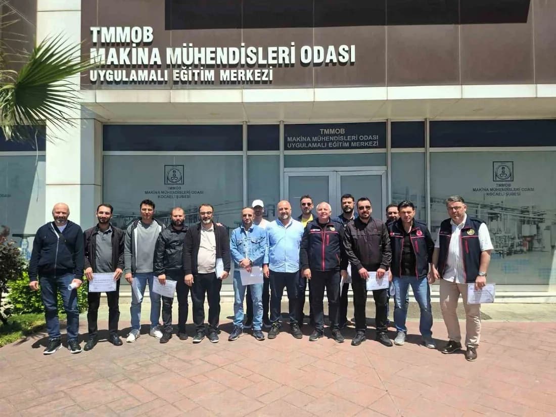 İtfaiye personeline patlamadan korunma eğitimi