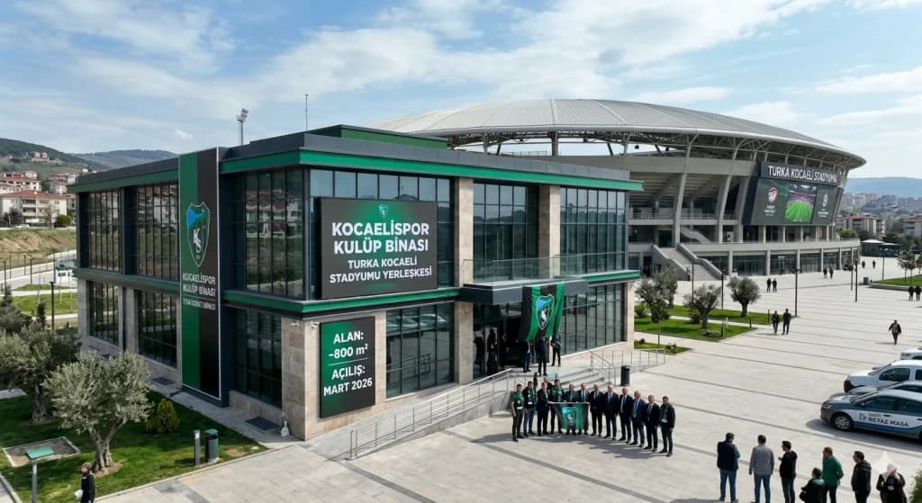 Kocaelispor'a Yeni Kulüp Binası Müjdesi