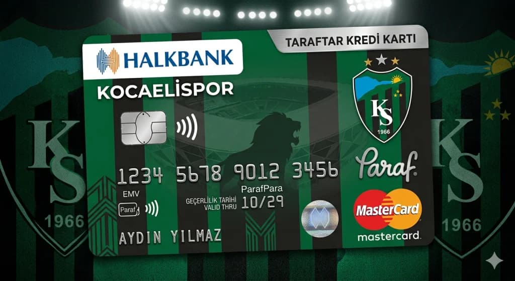 Kocaelispor'dan Halkbank ile Taraftar Kartı Hamlesi