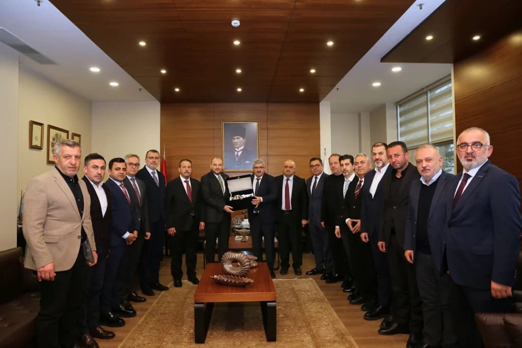 KOTO, MÜSİAD Genel Başkanı Burhan Özdemir'i Ağırladı