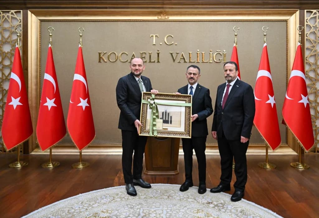 MÜSİAD Genel Başkanı Özdemir'den Vali Aktaş'a Ziyaret