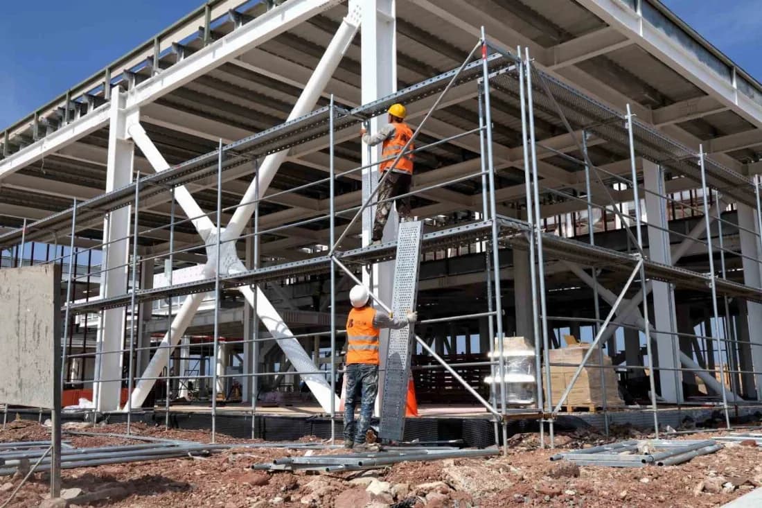 Yeni yaşam merkezinde ilerleme yüzde 60’a ulaştı